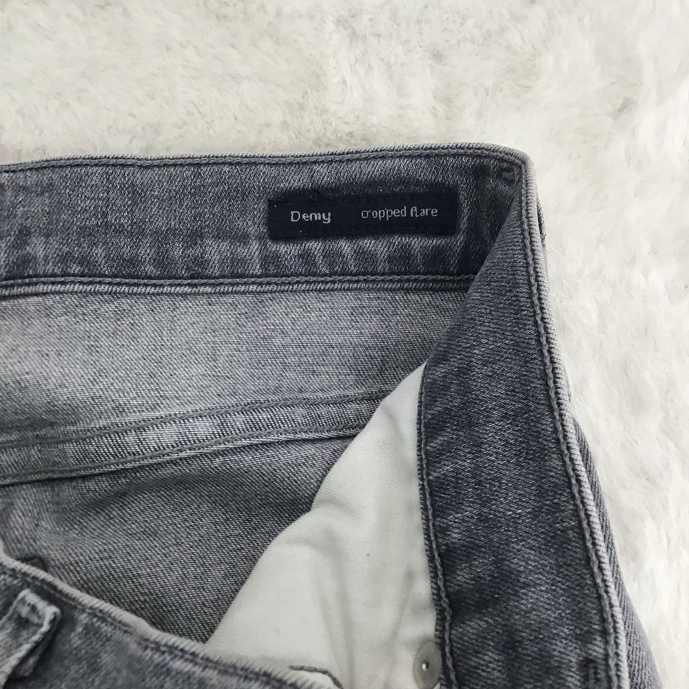 Citizens Of Humanity Women’s Denny Cropped Flare Jeans Gray Casual Size 27 - Picture 5 of 8